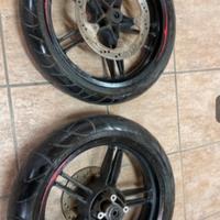 Yamaha Tzr 50 cerchi e gomme