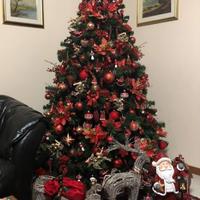 Albero di natale 2,10 metri come nuovo