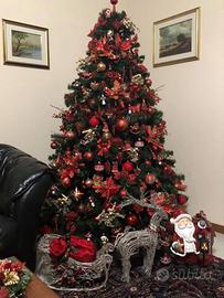 Albero di natale 2,10 metri come nuovo
