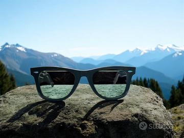 Rayban wayfarer , nuovi , montatura nera