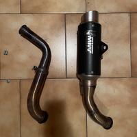 Scarico completo mivv gp pro per ktm duke 125/390