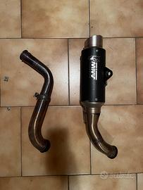 Scarico completo mivv gp pro per ktm duke 125/390