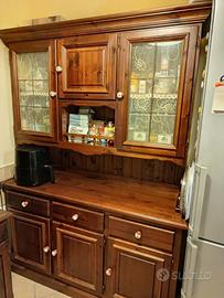 Credenza cucina di legno massello