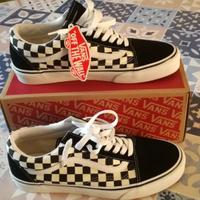 Vans old skool n.42 a scacchi b/n (originali)