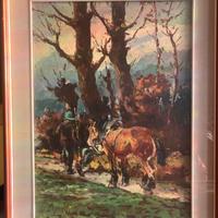 2 dipinti autore morelli 50/70