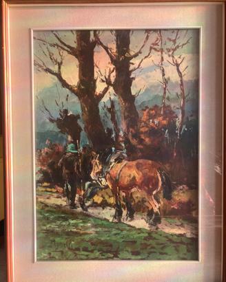 2 dipinti autore morelli 50/70