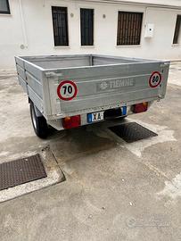 Rimorchio cassone Tiemme 150x200