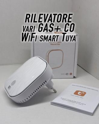 Rilevatore Gas vari monossido SMART WiFi Tuya