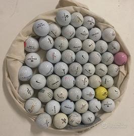 Palline da golf usate