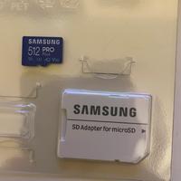 Micro SD da 512gb con adattatore