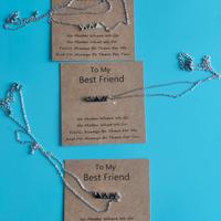 Tris di collana dell'amicizia