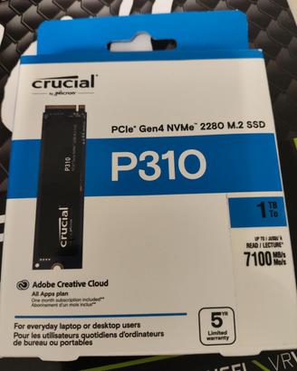 crucial p310 1tb nvme 7100mb