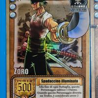 Zoro - Spadaccino Illuminato One Piece Card