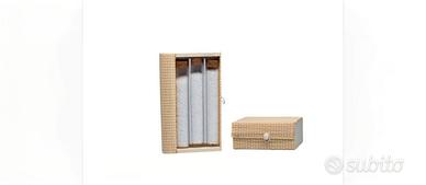 Elegante scatola in bambù, perfetta per conservare