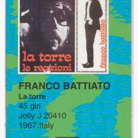 Card n. 18 allegata Rivista Raro-Franco Battiato