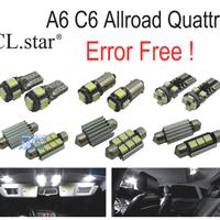 KIT 20 LAMPADE LED INTERNE PER AUDI A6 ALLROAD QUA