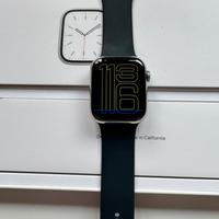 Apple watch Serie 7 45mm Acciaio LTE