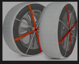 Calze da neve per autovettura marca Autosocks 600