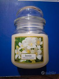 Candela in giara di vetro 