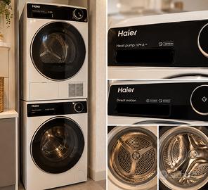 Combo LAVATRICE E ASCIUGATRICE HAIER 10Kg