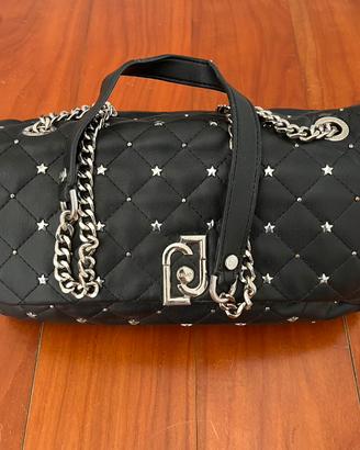 Borsa Liujo originale nera con stelline argentate