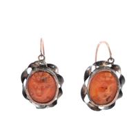 ORECCHINI Antichi Siciliani in oro giallo basso ti