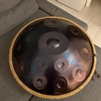 handpan 12 note (10 sopra e 2 sotto) 