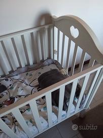 Lettino e cassettiera bambini Erbesi