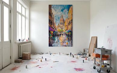 stampa quadro su tela – di palermo