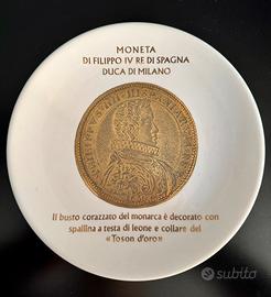 Piatto Fornasetti - Filippo IV Re di Spagna
