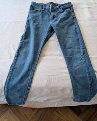 JEANS LEE MALONE BLU-AZZURRI NUOVI TAGLIA M