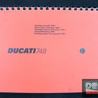 catalogo ricambi ufficiale Ducati 748 S anno 2001