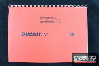 catalogo ricambi ufficiale Ducati 748 S anno 2001