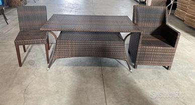 Tavoli sedie e poltrone polyrattan NUOVI