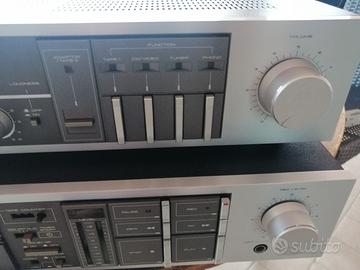 Pioneer amplificatore e piastra cassette