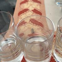 Servizio bicchieri di cristallo