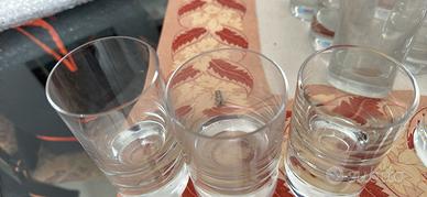 Servizio bicchieri di cristallo