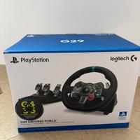 Volante logitech G29+cuffie -praticamente nuovo