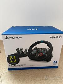 Volante logitech G29+cuffie -praticamente nuovo