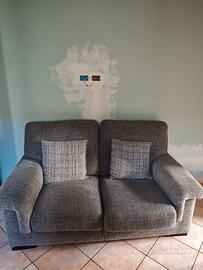 Divano doppia seduta PoltroneSofà