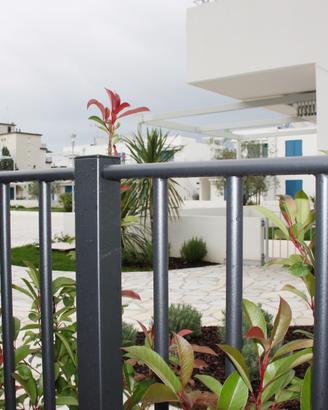 Recinzione elegant in ferro con corrimano economic