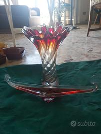 Vaso più gondola ( Murano)