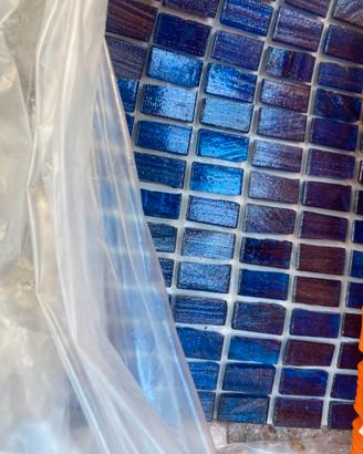Mosaico a fogli e sciolto vari colori