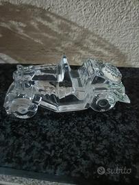 automobile d'epoca in cristallo 