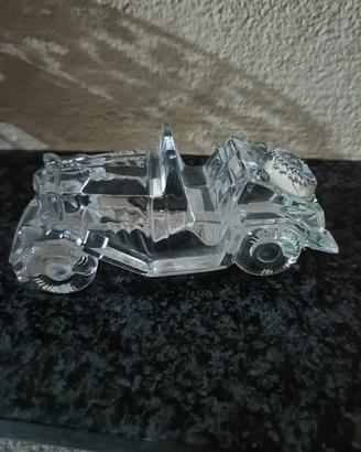 automobile d'epoca in cristallo 