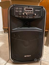 Cassa altoparlante GEYGUY Bluetooth 12” 20W