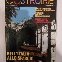 COLLEZIONE RIVISTA “COSTRUIRE” - 10 NUMERI ANNI ’8