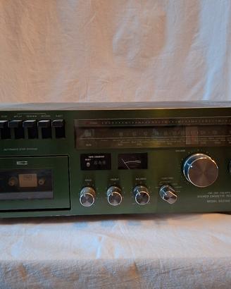 Ricevitore Stereo a cassette Silver