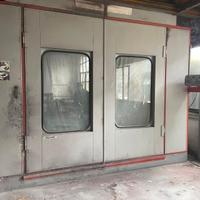 Cabina di verniciatura e parete di carteggiatura