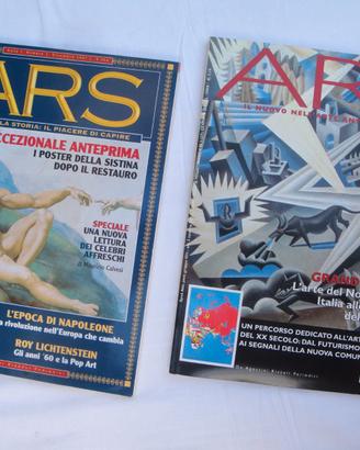 Lotto riviste ARS, rivista d'arte